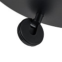 Deko-Light ceiling luminaire CAN TILT ROUND BASE  25CM / MIXN MATCH 3 flames, round GU10 IP20, deep black dimmable