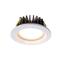  Apparecchio da incasso a soffitto COB 170 rotondo, tensione costante IP20, Bianco