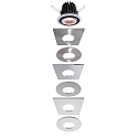 Deko-Light Recessed LED ceiling luminaire COB 68 MOOD BS-476 fire protection, 8W, 220-240V, 40, 200cm-2800K, IP65, black