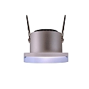  LED Deckeneinbauleuchte COB 68 ACRYL, 8W, 24V DC, 45, RGB, IP20, Silber