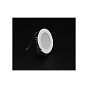  KapegoLED Deckeneinbauleuchte LED Panel Round III 6, stromkonstant, 17.9V DC, 350 mA, 6.3W, wei, 3000K
