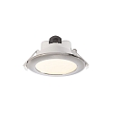 Recessed LED ceiling luminaire ACRUX 90, 9W 3000 / 4000 / 6000K 760lm 90°, dimmable, matt white