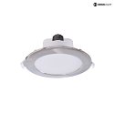 Deko-Light Apparecchio da incasso a soffitto ACRUX 195 CCT Switch, con anello decorativo IP20, argento, bianco dimmerabile