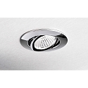 Deko-Light ceiling recessed luminaire DIONE IP20 IP20, chrome, white dimmable