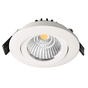 Apparecchio da incasso a soffitto DIONE IP20 IP20, bianco dimmerabile