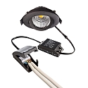 Deko-Light ceiling recessed luminaire DIONE IP20 IP20, black, white dimmable