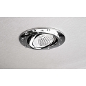 Deko-Light ceiling recessed luminaire DIONE IP44/IP20 IP20 | IP44, chrome dimmable