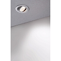 Deko-Light ceiling recessed luminaire DIONE IP44/IP20 IP20 | IP44, silver dimmable