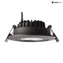 Deko-Light ceiling recessed luminaire DIONE IP44/IP20 IP20 | IP44, black dimmable