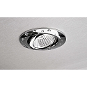Deko-Light ceiling recessed luminaire DIONE IP44/IP20 IP20 | IP44, chrome dimmable