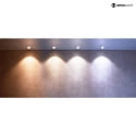 Deko-Light Apparecchio da incasso a soffitto DIONE IP44/IP20 IP20 | IP44, argento dimmerabile