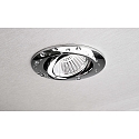 Deko-Light ceiling recessed luminaire DIONE IP44/IP20 IP20 | IP44, chrome dimmable