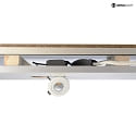 Deko-Light ceiling recessed luminaire DIONE IP44/IP20 IP20 | IP44, brushed nickel dimmable