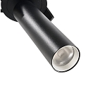 Deko-Light ceiling recessed luminaire SLIM cylindrical, adjustable, UGR < 19 IP20, deep black dimmable