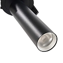 Deko-Light ceiling recessed luminaire SLIM cylindrical, adjustable, UGR < 19 IP20, deep black dimmable