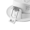 LED Einbaustrahler SURTUR TILT 68 CCT, IP44 IK06, 6W 2700/3000/4000K 600lm 40�, CRi>90, dimmbar, schwenkbar