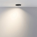 Deko-Light LED Einbaustrahler SURTUR TILT 68 CCT, IP44 IK06, 6W 2700/3000/4000K 600lm 40�, CRi>90, dimmbar, schwenkbar, schwarz