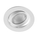 LED Einbaustrahler SURTUR TILT 83 DTW, IP44 IK06, � 10.5cm, 9W 1800-2700K 720lm 40�, CRi>90, Dim-To-Warm, schwenkbar