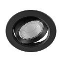 Deko-Light LED Einbaustrahler SURTUR TILT 83 DTW, IP44 IK06, � 10.5cm, 9W 1800-2700K 720lm 40�, CRi>90, Dim-To-Warm, schwenkbar, schwarz