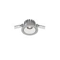recessed spotlight TARVOS 68 IP20, light grey 
