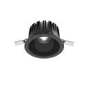 recessed spotlight TARVOS 150 IP20, black 