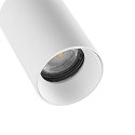 Deko-Light recessed spotlight CAN TILT ROUND 1 flame, round, adjustable GU10 IP20, signal white dimmable