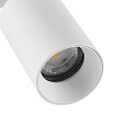 Deko-Light recessed spotlight CAN TILT ROUND 2 flames, round, adjustable GU10 IP20, signal white dimmable