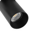 Deko-Light recessed spotlight CAN TILT ROUND 2 flames, round, adjustable GU10 IP20, deep black dimmable