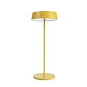 Lampe de table MIRAM IP54, jaune, d�gager, transparent gradable