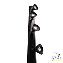 Deko-Light LED display luminaire KARVA IV, 24V DC, 4.8W, 6000K, black