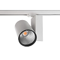 Deko-Light 3-Phasen Strahler AARON, 220-240V AC/50-60Hz, 79W, 3000K, wei