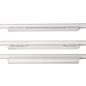Deko-Light 3-phase luminaire LINEAR PRO TILT IP20, traffic white 