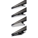 3-Phasen LED Leuchte LINEAR PRO TILT, 20W, 4000K, 3400lm, IP20, wei