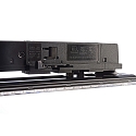 LED 3-Phasen-Leuchte LINEAR PRO TILT, IP20, 60cm, CRi >90, UGR <19, schwenkbar, Multi-Power, 20W 3000K 3200lm 60, schwarz