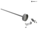 Deko-Light Pendente per D LINE rigido, Argento