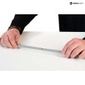Deko-Light Verlängerung für Deckenabhängung für 3-Phasen Leuchte D LINE, starr, 310 mm , weiß