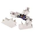 Deko-Light Connettore a T trifase D LINE, Bianco