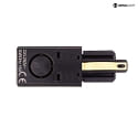 Deko-Light Alimentation monophasé D ONE gauche, noir