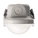 Deko-Light damp-proof luminaire TRI PROOF BASIC IP65, grey 