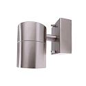 Wall luminaire ZILLY DOWN, 35W, GU10, 220-240V, IP44, stainless steel, silver