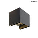  Outdoor LED luminaire ARCTURUS II LED wall luminaire, 5.5W, 3000K, 0-90°, IP54, dark grey