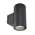 Luminaire mural dextrieur ACHERNAR UP & DOWN  2 flammes, cylindrique GU10 IP65, anthrazit gradable