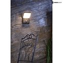 Deko-Light Applique da esterno TUCANAE MOTION con rilevatore di movimento IP54, grigio scuro 