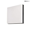 Deko-Light Applique da esterno CASA con sensore, CCT Switch, commutabile IP54, nero jet 