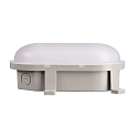 Deko-Light Lampada impermeabile SOTANO IP54 ovale, CCT Switch, resistente agli urti, commutabile, multipower IP54, grigio 