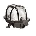 Deko-Light Applique et plafonnier SOTANO RETRO ovale E27 IP44, noir gradable