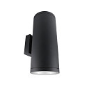 wall luminaire SHORELINE PRO ROUND 140 UP&DOWN 2 flames, round, CCT Switch IP65, dark grey dimmable