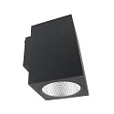 wall luminaire SHORELINE PRO SQUARE 140 DOWN 1 flame, square, CCT Switch IP65, dark grey dimmable