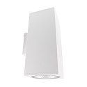 wall luminaire SHORELINE PRO SQUARE 140 UP&DOWN 2 flames, square, CCT Switch IP65, white dimmable