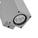 Deko-Light LED Fassadenstrahler SHORELINE PRO SQUARE 70 UP&DOWN, IP65 IK08, 7.5W 3000/4000K 780lm 30�, CRi >90, UGR<19, dimmbar, hellgrau